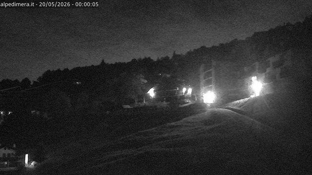 time-lapse frame, Alpe di Mera - Mera alta webcam