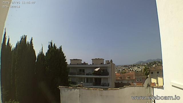 time-lapse frame, Le Cannet webcam