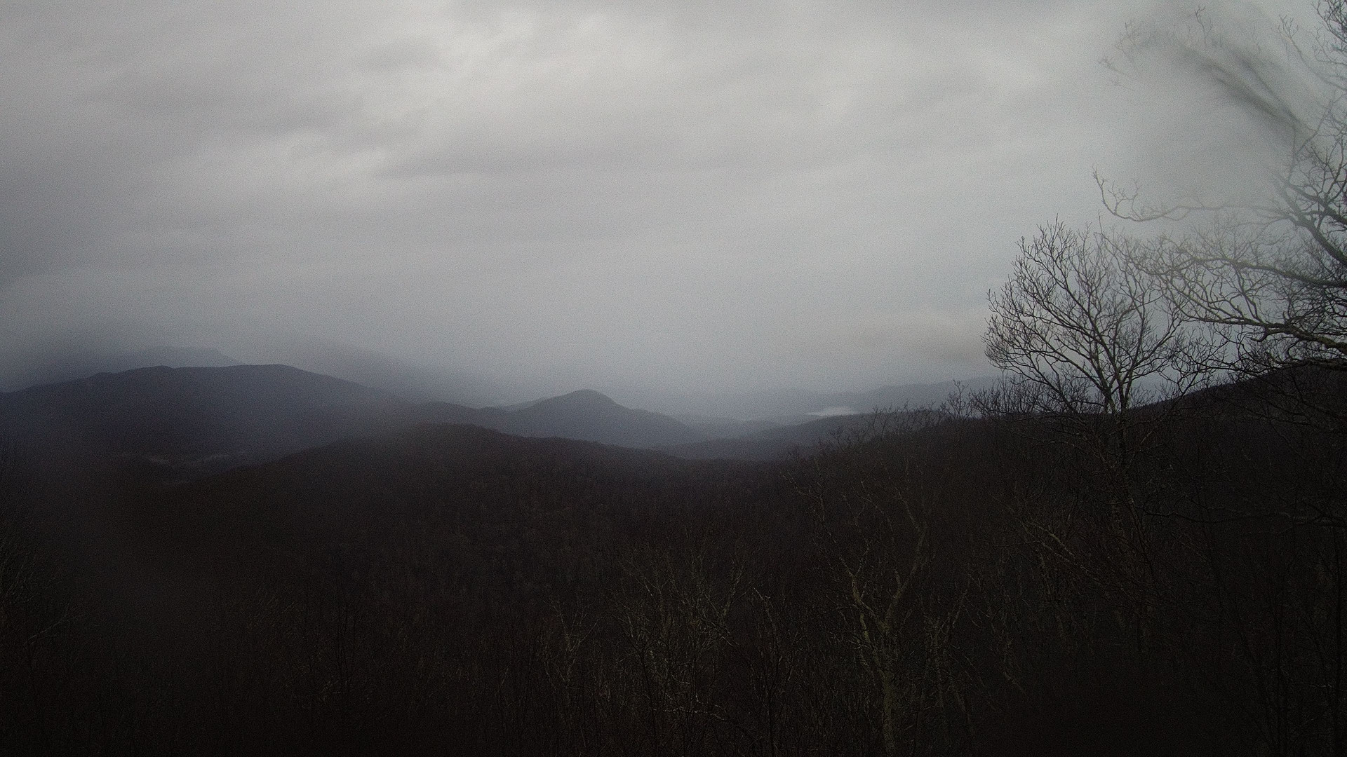 time-lapse frame, Grey Sky Morning webcam