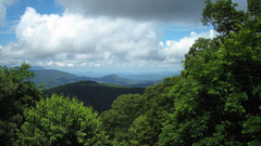 view from Sterchi Lodge on 2025-07-14