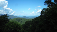 view from Sterchi Lodge on 2025-07-15