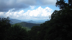 view from Sterchi Lodge on 2025-08-15