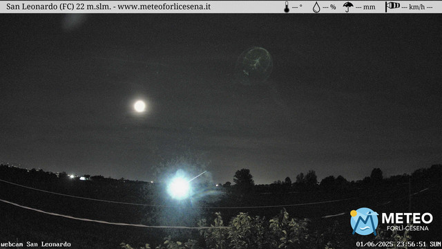 time-lapse frame, San Leonardo webcam