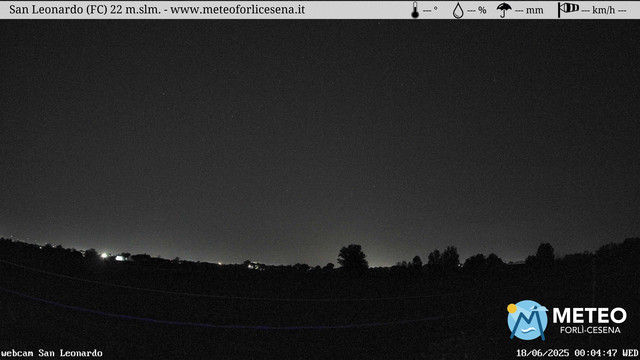 time-lapse frame, San Leonardo webcam