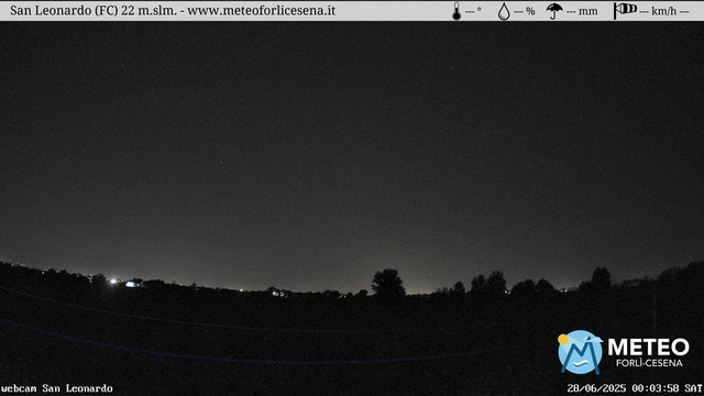 time-lapse frame, San Leonardo webcam