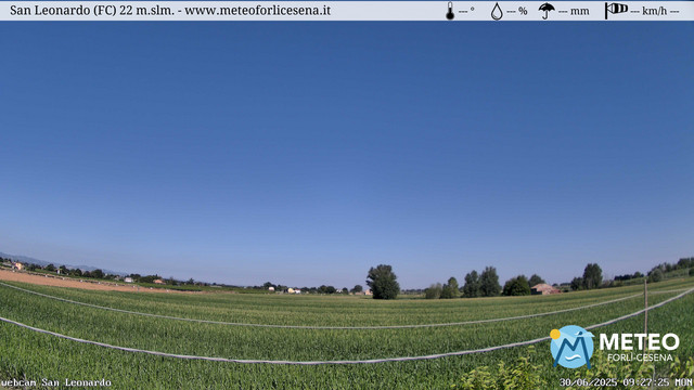 time-lapse frame, San Leonardo webcam