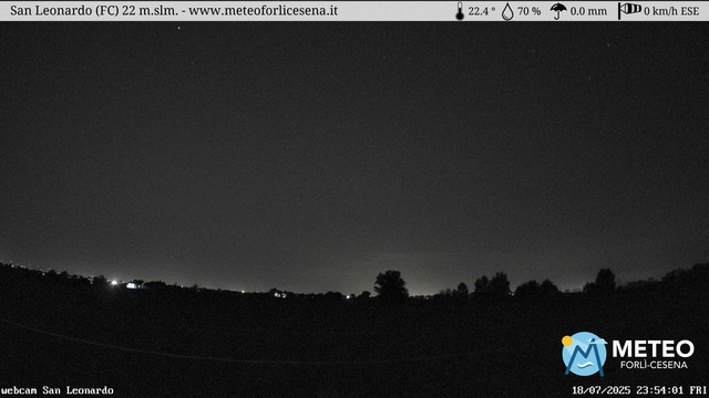 time-lapse frame, San Leonardo webcam