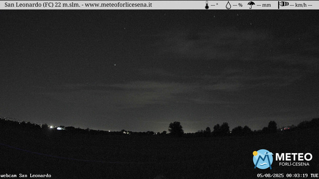 time-lapse frame, San Leonardo webcam