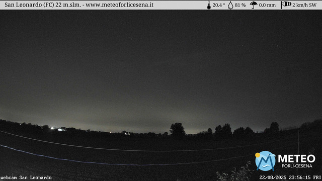time-lapse frame, San Leonardo webcam