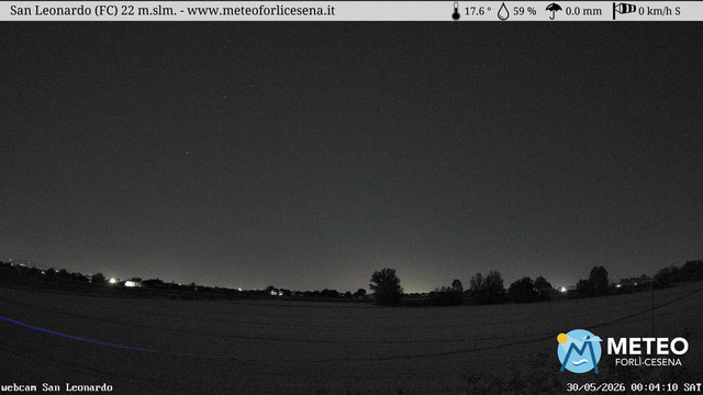time-lapse frame, San Leonardo webcam