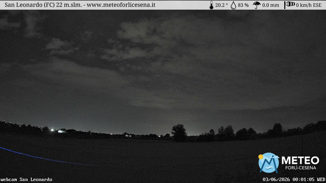 time-lapse frame, San Leonardo webcam