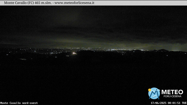 time-lapse frame, Monte Cavallo Nord webcam