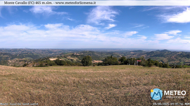 time-lapse frame, Monte Cavallo Nord webcam