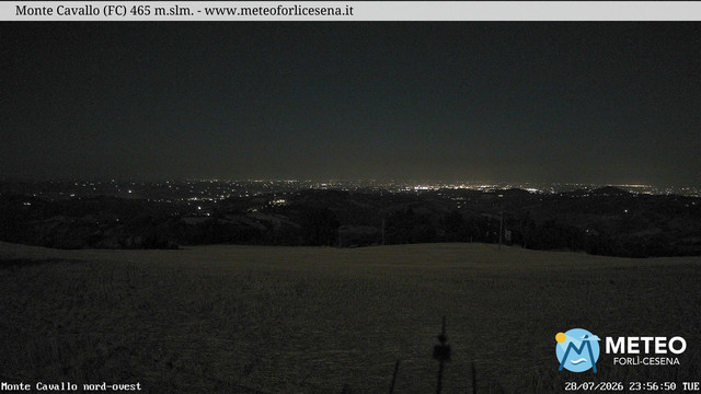 time-lapse frame, Monte Cavallo Nord webcam