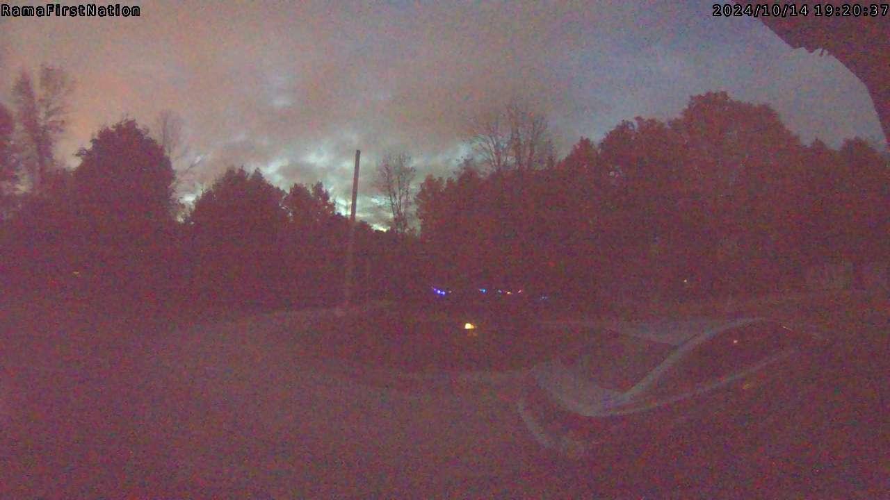 time-lapse frame, Comet clip webcam