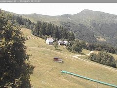 view from Alpe di Mera - Arrivo pista Baita e campo scuola on 2025-06-27