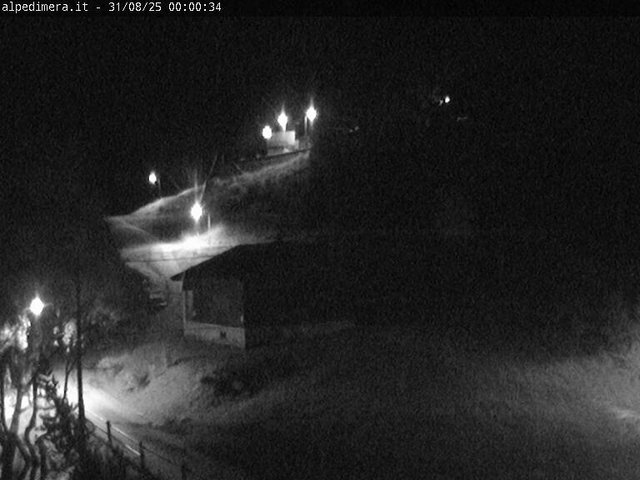 time-lapse frame, Alpe di Mera - Arrivo seggiovia Capricorno webcam