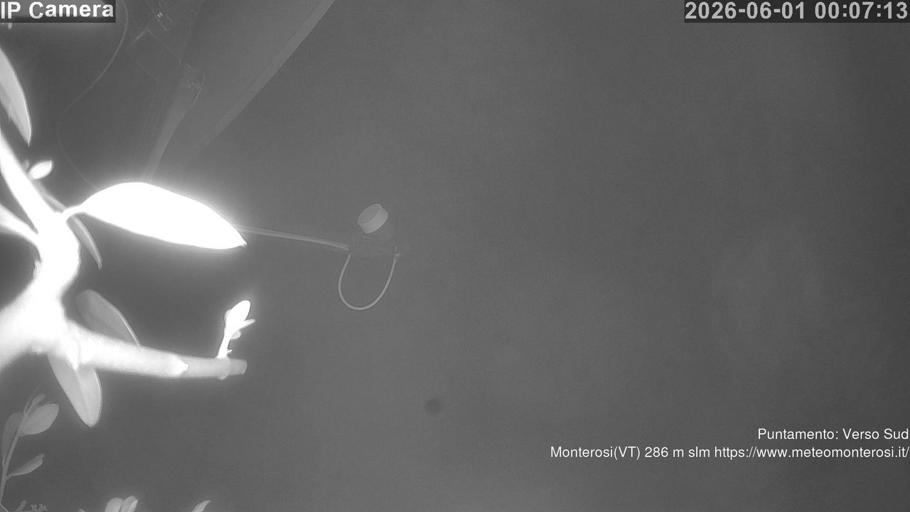 time-lapse frame, Monterosi  webcam