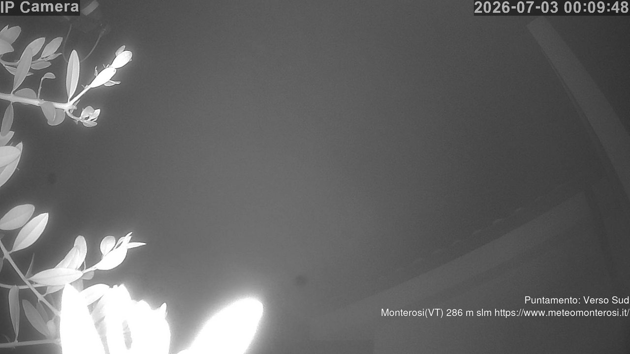 time-lapse frame, Monterosi  webcam