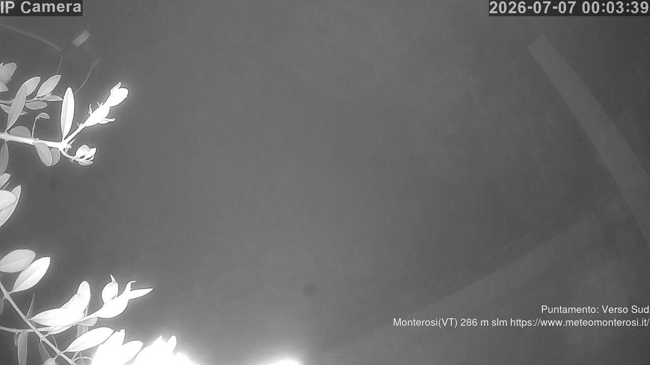 time-lapse frame, Monterosi  webcam
