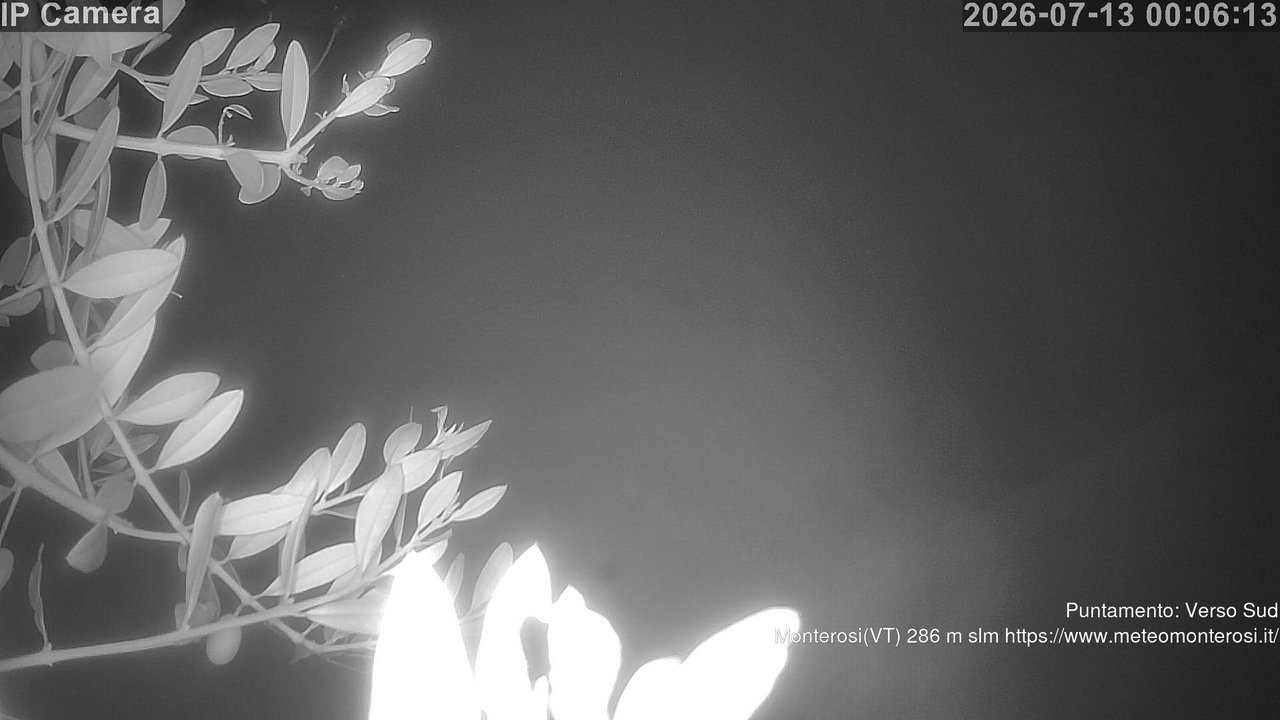 time-lapse frame, Monterosi  webcam
