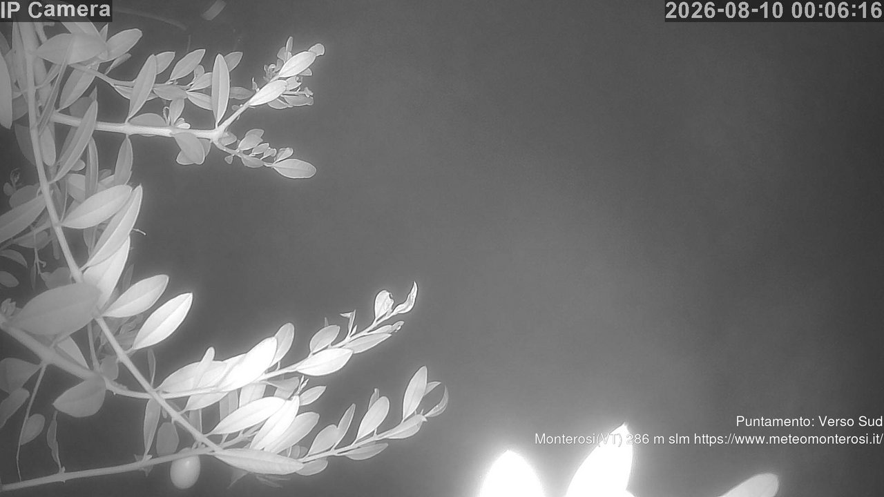 time-lapse frame, Monterosi  webcam