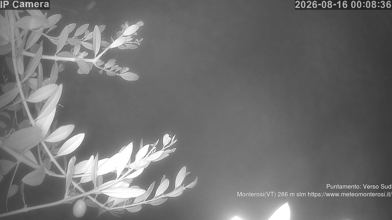 time-lapse frame, Monterosi  webcam