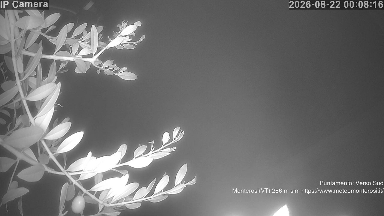 time-lapse frame, Monterosi  webcam