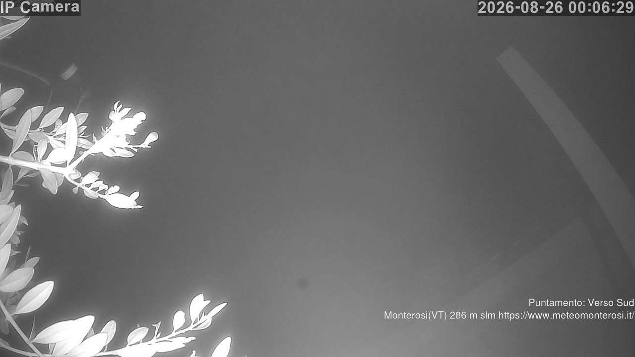 time-lapse frame, Monterosi  webcam
