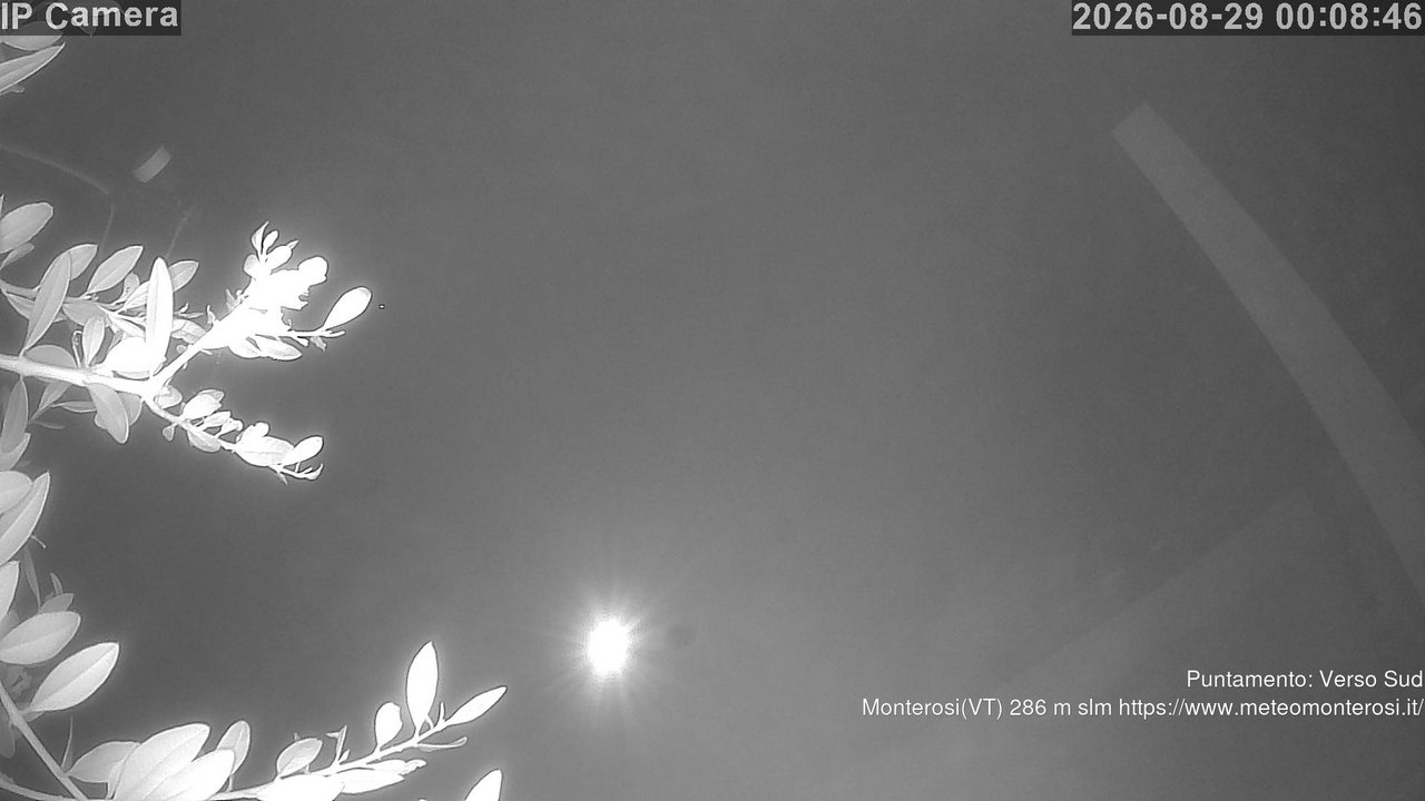 time-lapse frame, Monterosi  webcam