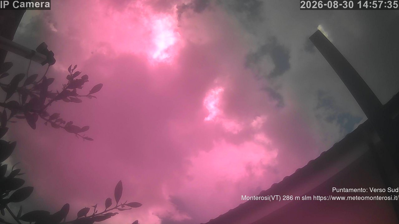 time-lapse frame, Monterosi  webcam