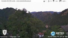 view from Corniolo on 2025-07-01
