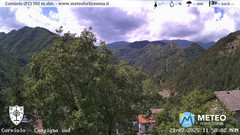 view from Corniolo on 2025-07-21