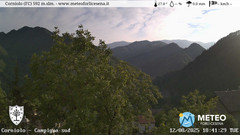 view from Corniolo on 2025-08-11