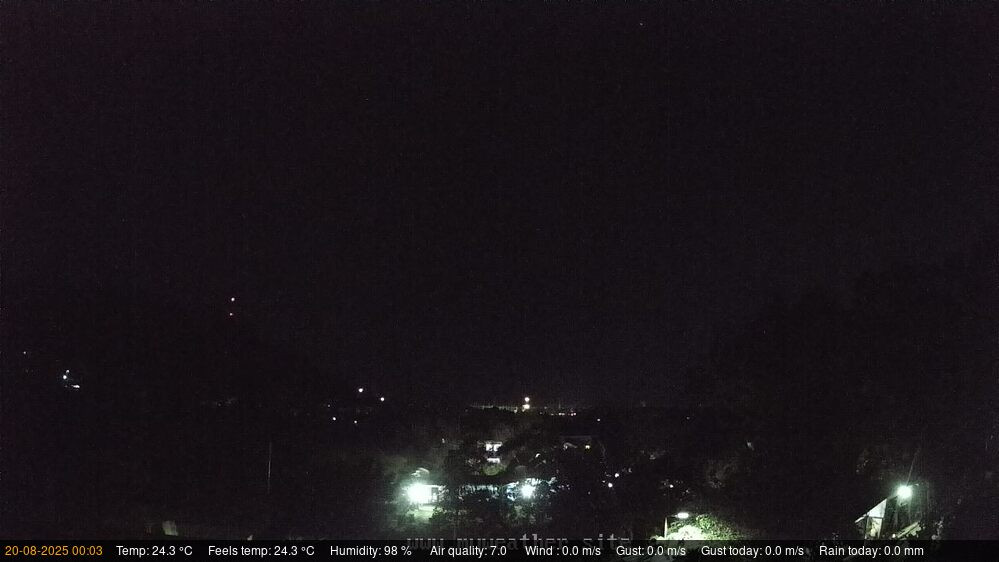 time-lapse frame, Bauang Weathercam webcam