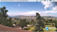 view from Monte Palareto on 2025-07-21