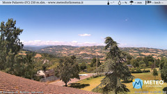 view from Monte Palareto on 2025-07-22