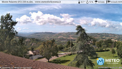 view from Monte Palareto on 2025-09-03