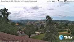 view from Monte Palareto on 2026-06-06