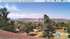 view from Monte Palareto on 2026-07-13