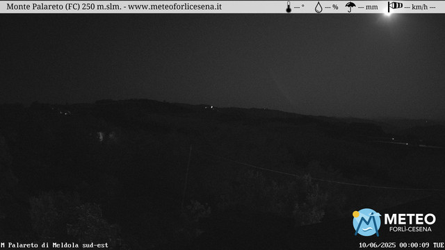 time-lapse frame, Monte Palareto SE webcam