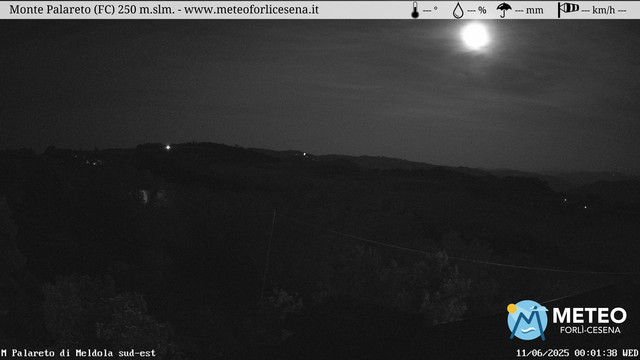 time-lapse frame, Monte Palareto SE webcam