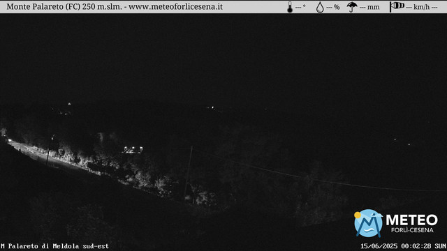 time-lapse frame, Monte Palareto SE webcam