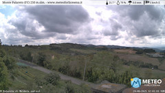 view from Monte Palareto SE on 2025-08-24