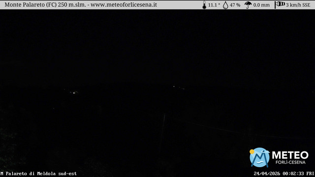 time-lapse frame, Monte Palareto SE webcam