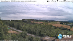 view from Monte Palareto SE on 2026-06-11