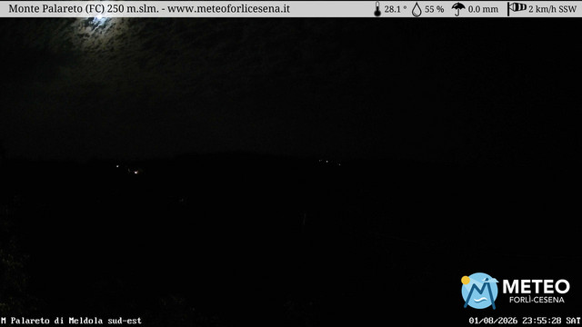 time-lapse frame, Monte Palareto SE webcam