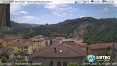 view from Sarsina on 2025-07-20