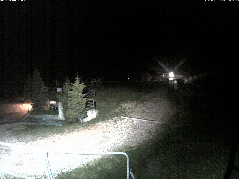 time-lapse frame, Bielmonte piste versante sud webcam