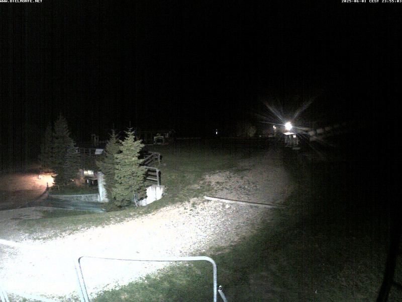 time-lapse frame, Bielmonte piste versante sud webcam